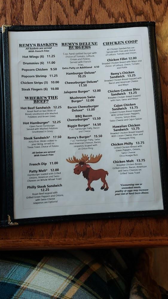 Remy's Diner Menu image 3